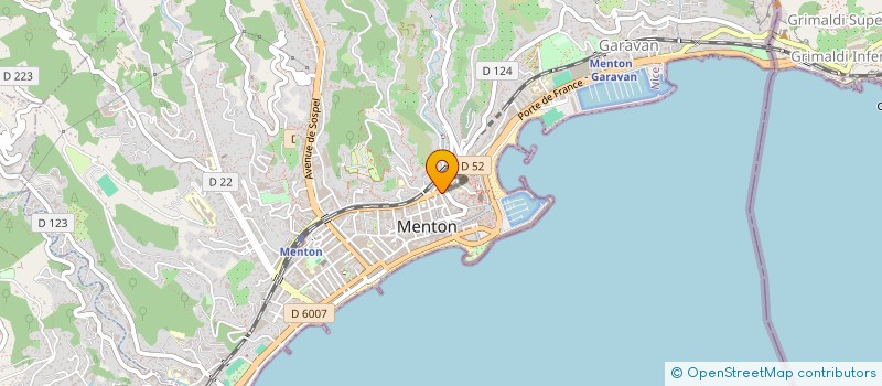 localisation de l'entreprise MADAME ANGELA GALLO à MENTON