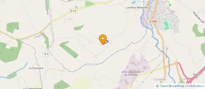localisation de l'entreprise MADAME ANGELA GESLAIN à RESENLIEU