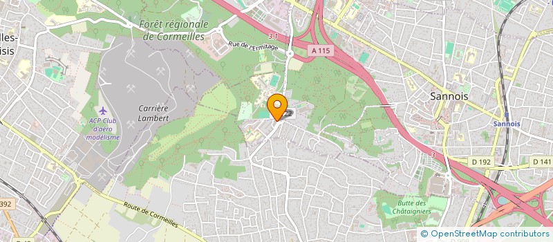 localisation de l'entreprise MADAME ANGELA HEMDAN  SANNOIS