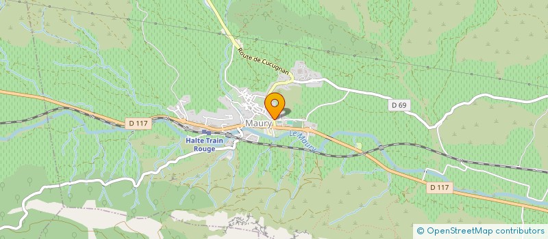 localisation de l'entreprise MADAME ANGELA HOLLIDAY  MAURY