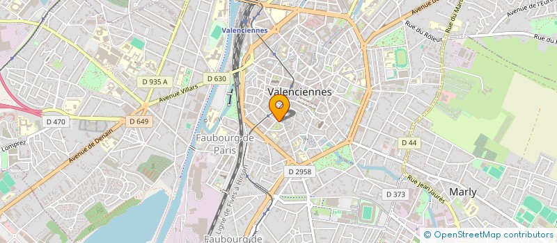 localisation de l'entreprise MADAME ANGELA LHEUREUX à VALENCIENNES