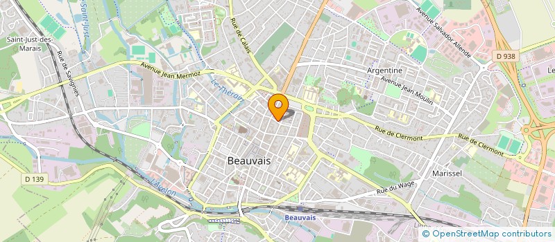 localisation de l'entreprise MADAME ANGELA MACHADO-VIEIRA  BEAUVAIS