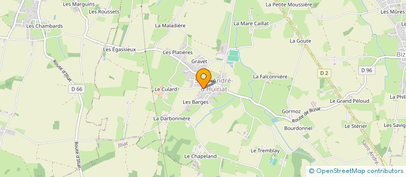 localisation de l'entreprise MADAME ANGELA MAMMOLITI à SAINT-ANDRE-D'HUIRIAT