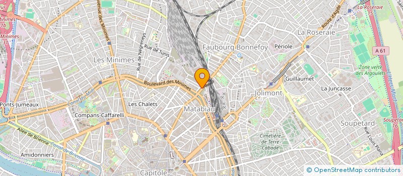 localisation de l'entreprise MADAME ANGELA MANZANILLA TAPIA à TOULOUSE