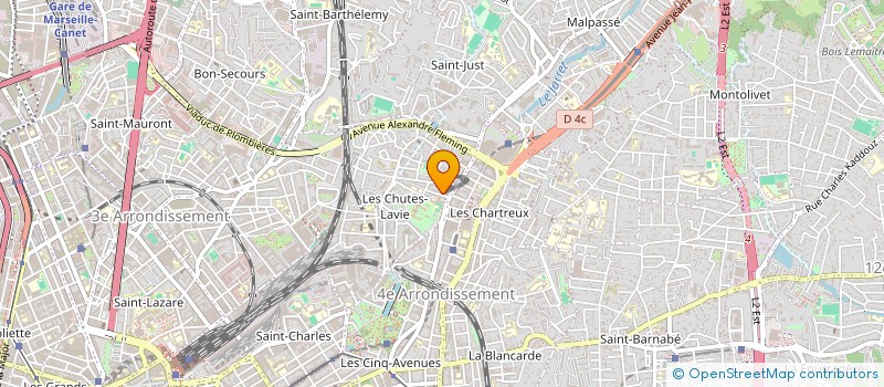 localisation de l'entreprise MADAME ANGELA MARAS à MARSEILLE
