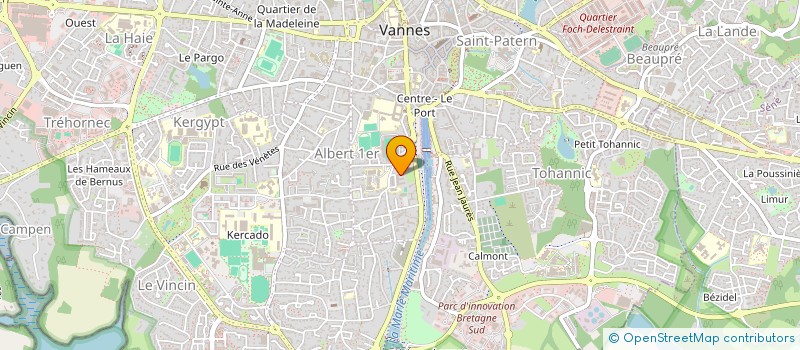 localisation de l'entreprise MADAME ANGELA MASSAGRANDI à VANNES
