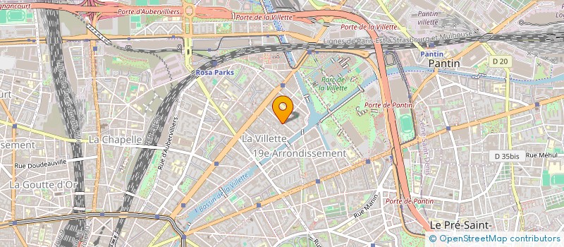 localisation de l'entreprise MADAME ANGELA MULLER  PARIS