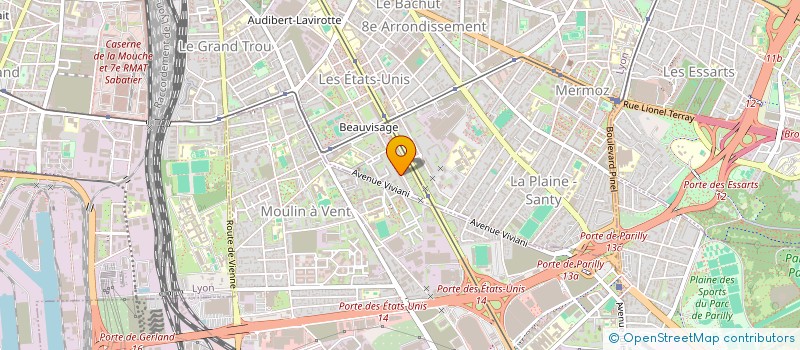 localisation de l'entreprise MADAME ANGELA NGUTUKA  LYON