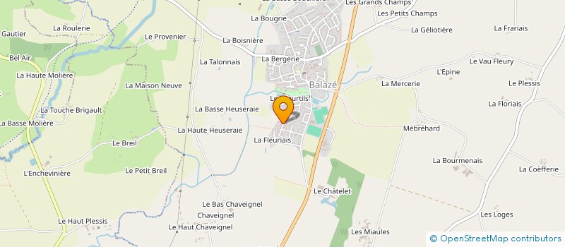 localisation de l'entreprise MADAME ANGELA NZELOMONA  BALAZE