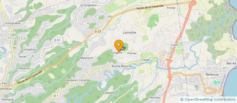 localisation de l'entreprise MADAME ANGELA POUJOULA à PETIT-BOURG