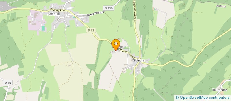 localisation de l'entreprise MADAME ANGELA RACINE  ANTEUIL