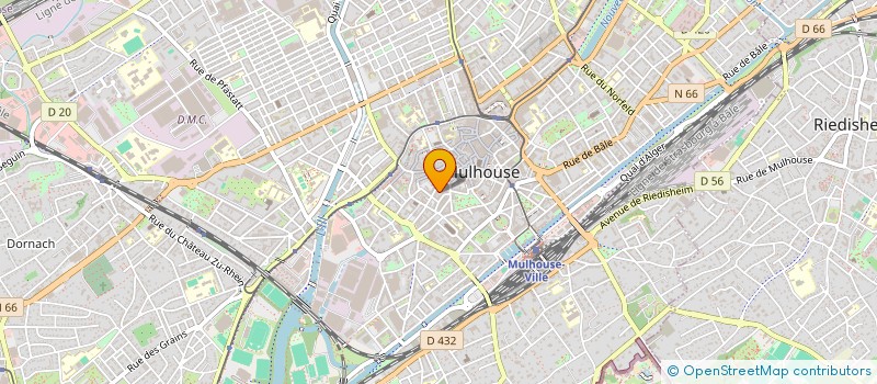 localisation de l'entreprise MADAME ANGELA RAZAFINDRAFARA à MULHOUSE