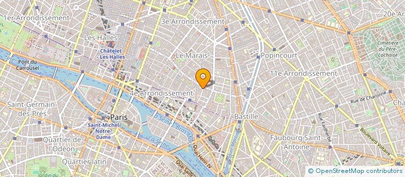 localisation de l'entreprise MADAME ANGELA ROSSI JESUINO DOS  PARIS