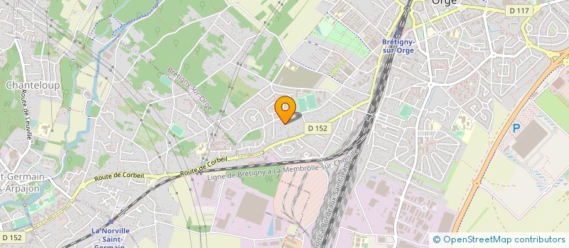 localisation de l'entreprise MADAME ANGELA SAMBOU à BRETIGNY-SUR-ORGE
