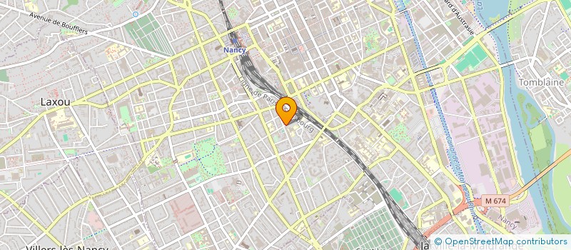 localisation de l'entreprise MADAME ANGELA SAMU  NANCY