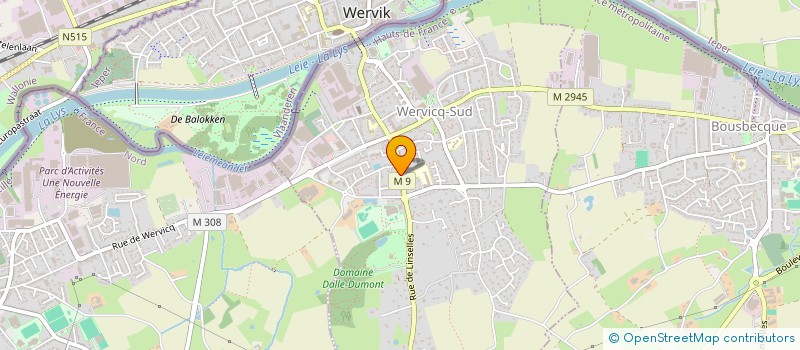 localisation de l'entreprise MADAME ANGELA SANAPO  WERVICQ-SUD