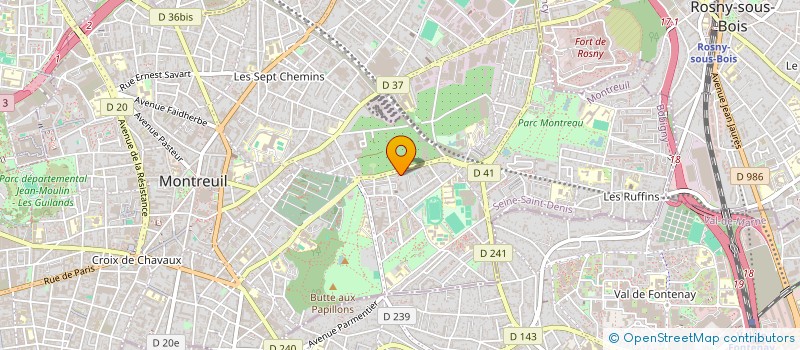 localisation de l'entreprise MADAME ANGELA TRAORE à MONTREUIL