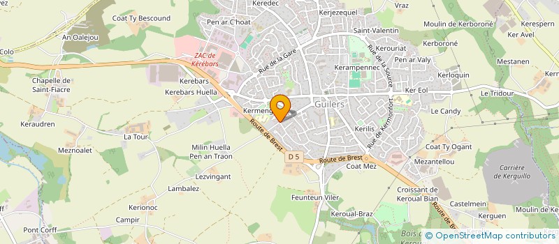 localisation de l'entreprise MADAME ANGELA TRUESDALE  GUILERS