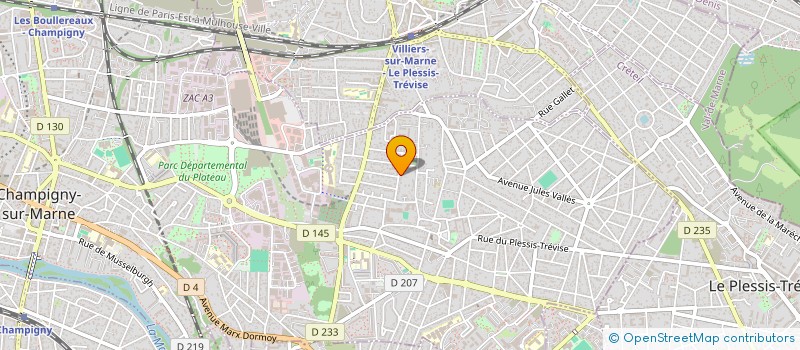 localisation de l'entreprise MADAME ANGELA VARELA TORRES à CHAMPIGNY-SUR-MARNE