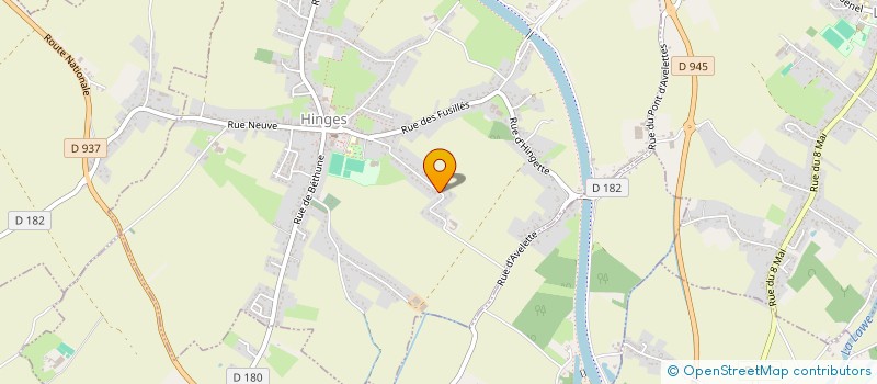 localisation de l'entreprise MADAME ANGELA VAZ DA VEIGA  HINGES