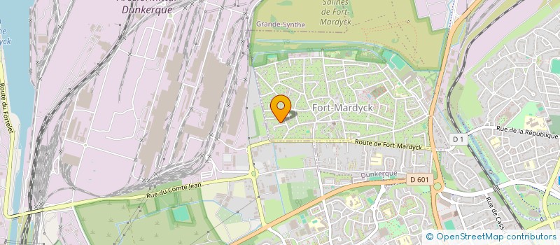 localisation de l'entreprise MADAME ANGELA VECCHIO à DUNKERQUE