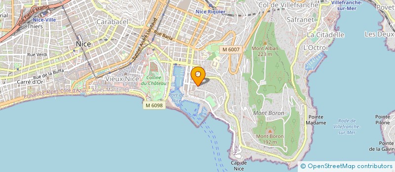 localisation de l'entreprise MADAME ANGELE ALBERTINI à NICE