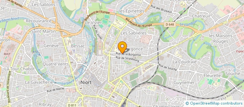 localisation de l'entreprise MADAME ANGELE-AUDREY FAUGIER à NIORT
