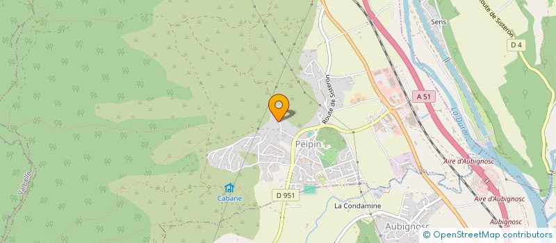 localisation de l'entreprise MADAME ANGELE AVALLE  PEIPIN