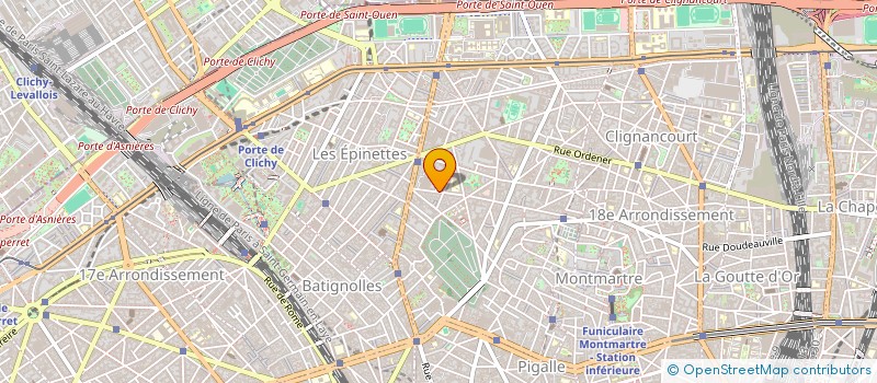 localisation de l'entreprise MADAME ANGELE BERNARD  PARIS