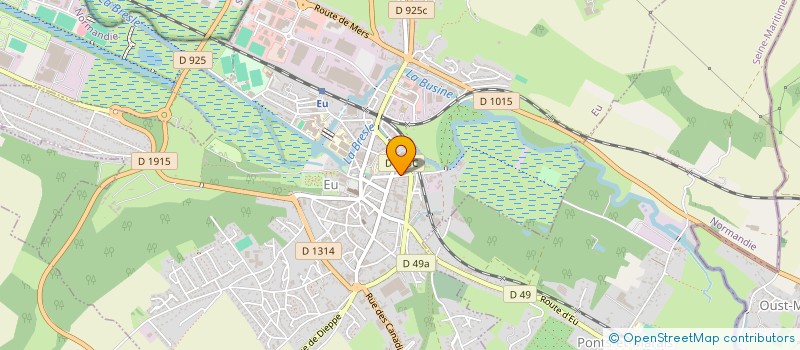 localisation de l'entreprise MADAME ANGELE BERTHE à EU