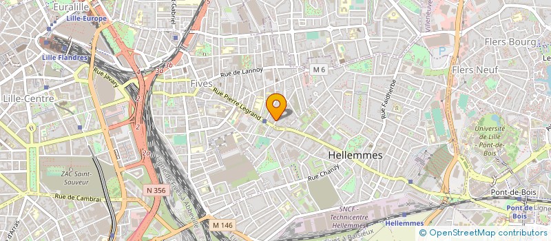 localisation de l'entreprise MADAME ANGELE BERTHIER à LILLE
