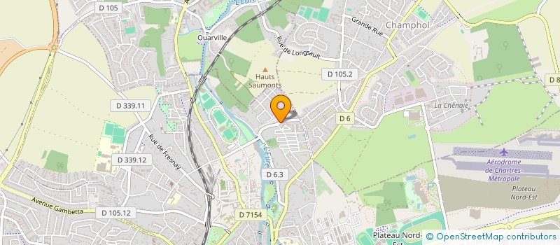 localisation de l'entreprise MADAME ANGELE BLONDEAU à CHARTRES