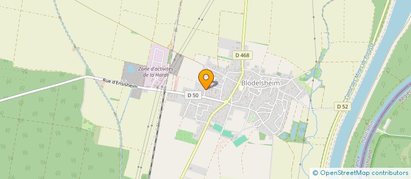 localisation de l'entreprise MADAME ANGELE BRAULT  RUSTENHART