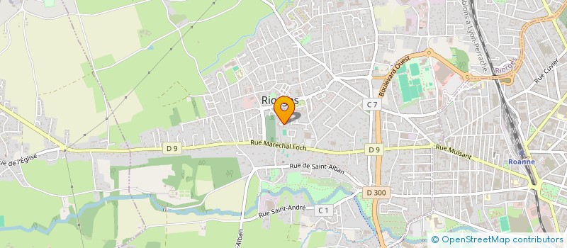 localisation de l'entreprise MADAME ANGELE BRUN à RIORGES