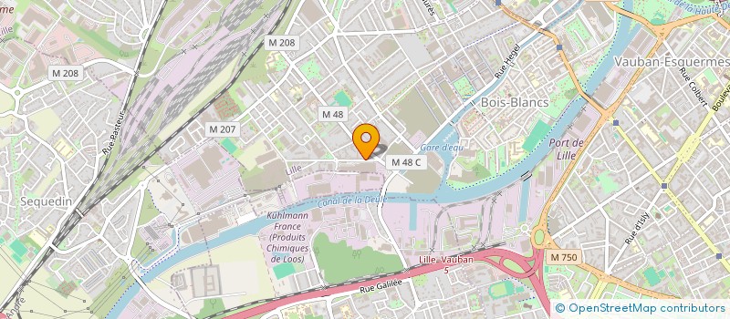 localisation de l'entreprise MADAME ANGELE CAIGNEC à LILLE