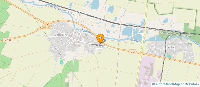 localisation de l'entreprise MADAME ANGELE CHALLAND  CHOUILLY