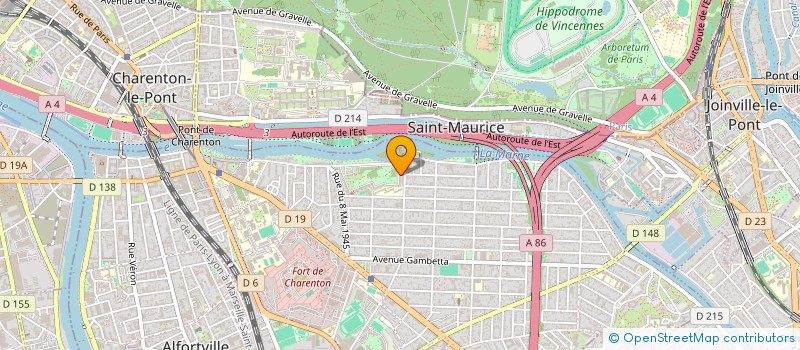 localisation de l'entreprise MADAME ANGELE CILLEROS  MAISONS-ALFORT