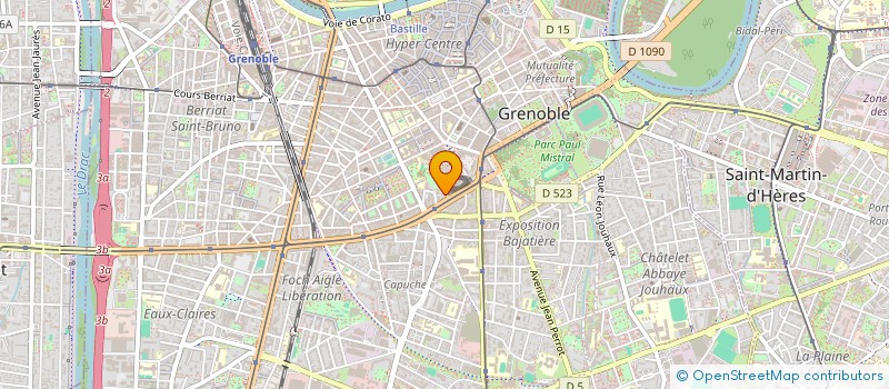 localisation de l'entreprise MADAME ANGELE CONTRE  GRENOBLE