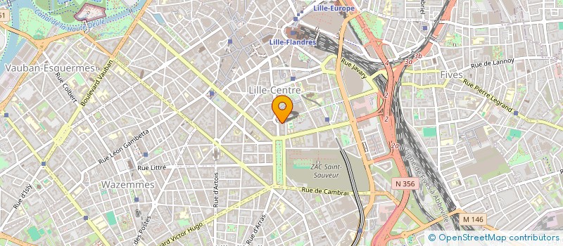 localisation de l'entreprise MADAME ANGELE CRESSIN à LILLE