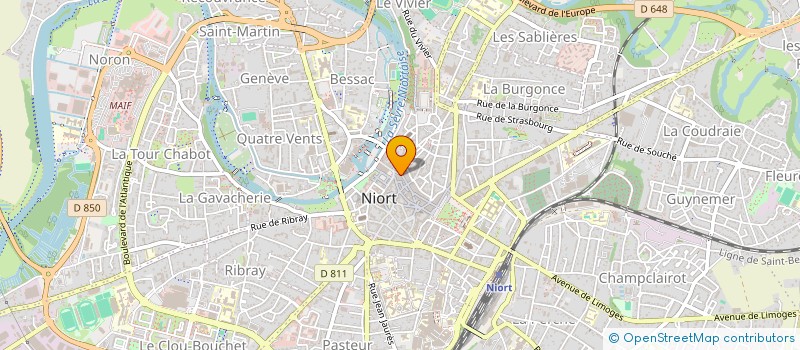 localisation de l'entreprise MADAME ANGELE DEL RABAL  TOURS