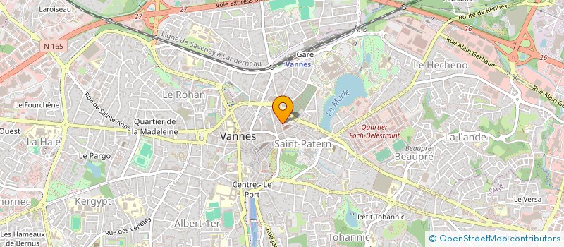 localisation de l'entreprise MADAME ANGELE DELSOL  VANNES