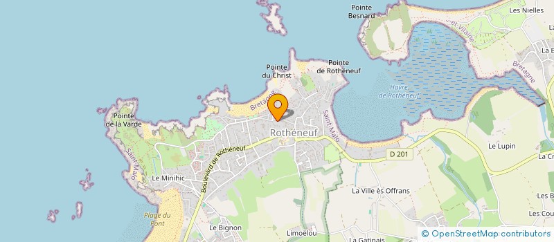 localisation de l'entreprise MADAME ANGELE DOUCET à SAINT-MALO
