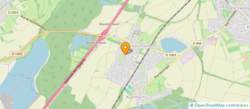 localisation de l'entreprise MADAME ANGELE ESCHENLAUER  ROUNTZENHEIM-AUENHEIM