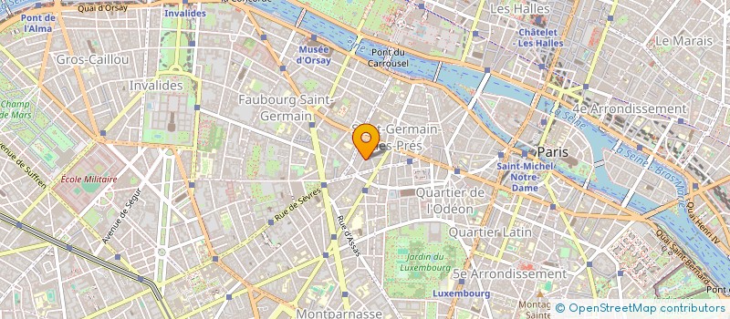localisation de l'entreprise MADAME ANGELE EVINA ELONG à PARIS
