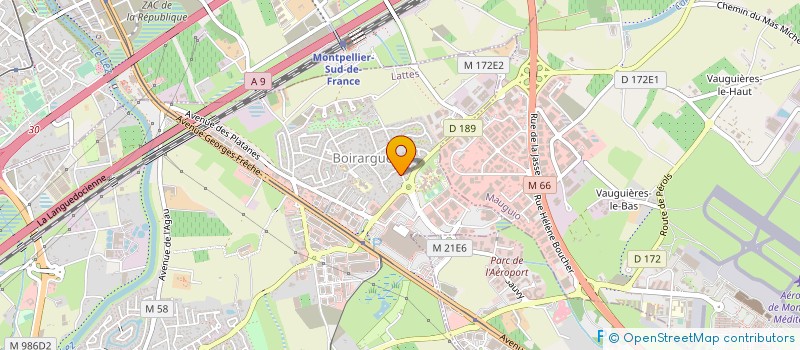 localisation de l'entreprise MADAME ANGELE FARRUSSENQ à LATTES