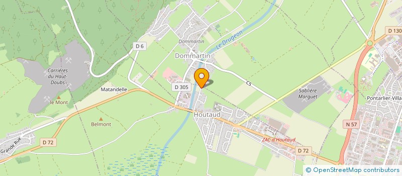 localisation de l'entreprise MADAME ANGELE FISCHER  HOUTAUD