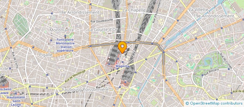 localisation de l'entreprise MADAME ANGELE FRINAULT MARTIN  PARIS