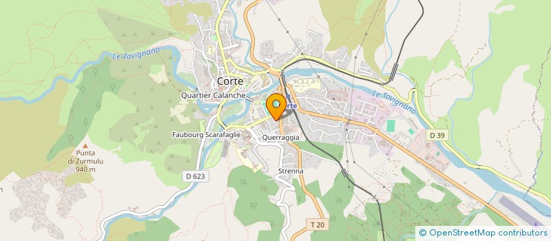 localisation de l'entreprise MADAME ANGELE GIORGI à CORTE