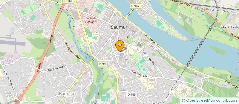 localisation de l'entreprise MADAME ANGELE HERMIER  SAUMUR