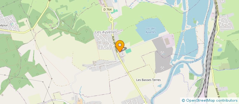 localisation de l'entreprise MADAME ANGELE HOUSSIAUX  LES AYVELLES